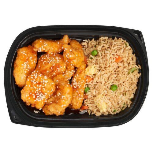 Store Prepared Sesame Orange Chicken & Vegetable Fried Rice - Sold Cold