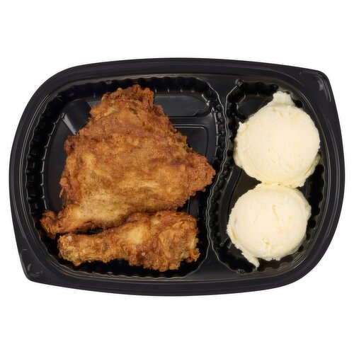 Store Prepared Fried Chicken & Mashed Potatoes - Sold Hot