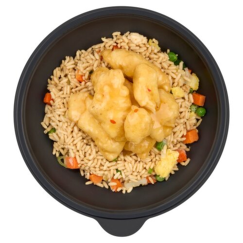 Store Prepared Crispt Mango Chicken & Fried Rice Bowl - Sold Cold