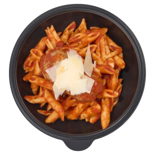 Store Prepared Penne Marinara with Meatballs Bowl - Sold Cold
