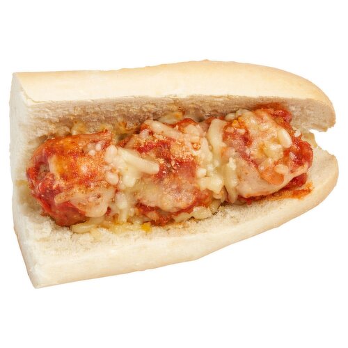 Meatball Parmesan Sub Half - Sold Hot