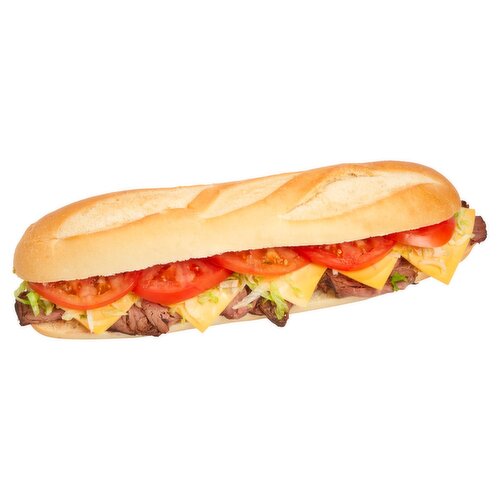 Signature Whole Sub Roast Beef & Cheese