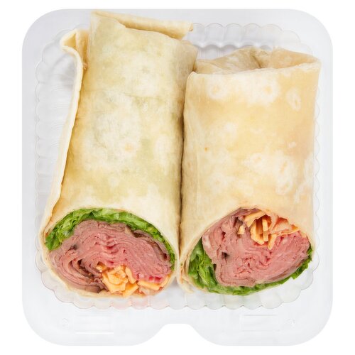Store Prepared Southwest Roast Beef Wrap - Sold Cold, 10 oz