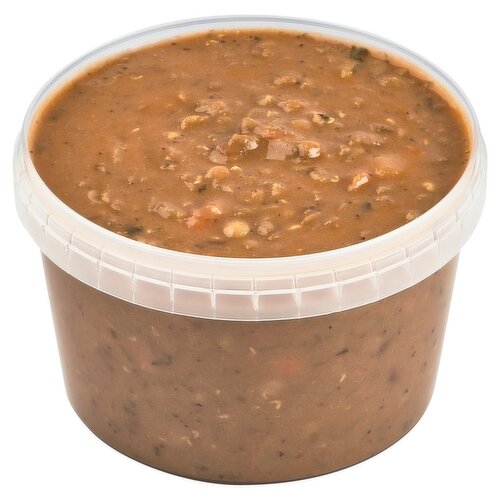 Store Prepared Vegetarian Lentil Soup, Pint - Sold Cold, 16 oz
