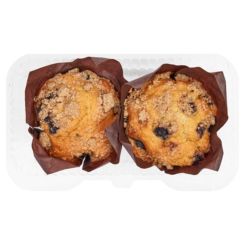 2 Pack Blueberry Crumb Yogurt Muffins