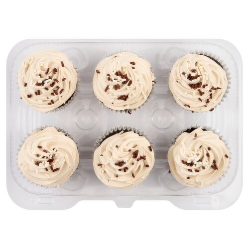 6 Pack Bailey's Cupcakes