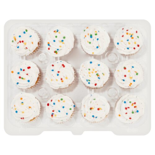 12 Pack Confetti Cupcakes with Funfetti Bettercreme