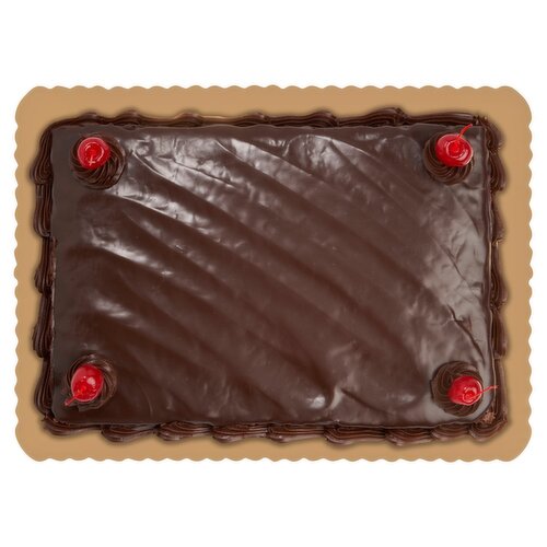 ¼ Sheet Chocolate Bettercreme Brownie Cake