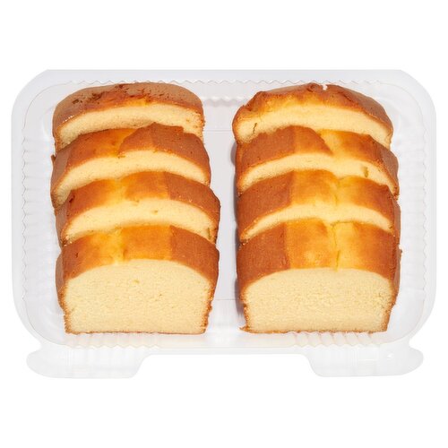 Sliced Plain Butter Pound Cake