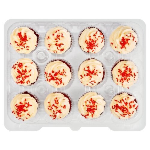 12 Pack Red Velvet Cupcakes