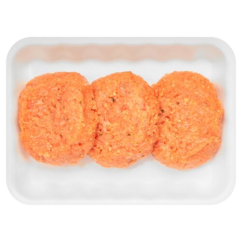 3 Pack Fresh Salmon Burgers