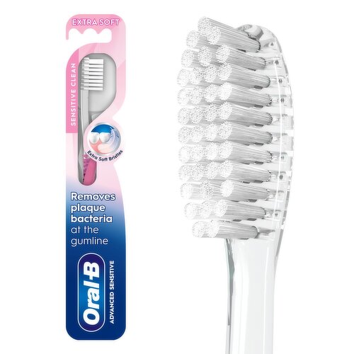 Oral-B Advanced Sensitive Toothbrush, Extra Soft, 1 Count