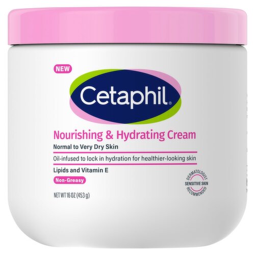 Cetaphil Nourishing & Hydrating Cream, 16 oz
