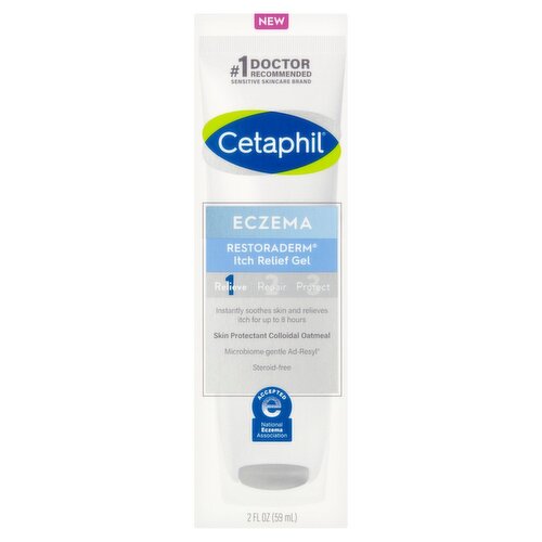 Cetaphil Restoraderm Eczema Itch Relief Gel, 2 fl oz