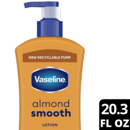 Vaseline Intensive Care Almond Smooth Lotion, 20.3 fl oz