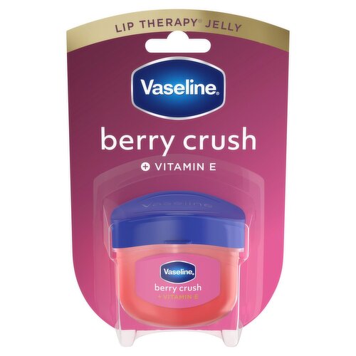 Vaseline Lip Therapy Jelly Berry Crush Lip Balm, 0.25 oz
