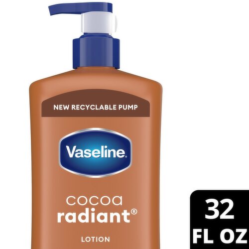 Vaseline Intensive Care Cocoa Radiant Lotion, 32 fl oz