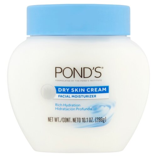 Pond's Dry Skin Cream Facial Moisturizer, 10.1 oz