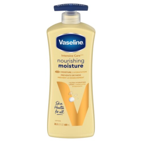 Vaseline Intensive Care Nourishing Moisture Lotion, 20.3 fl oz