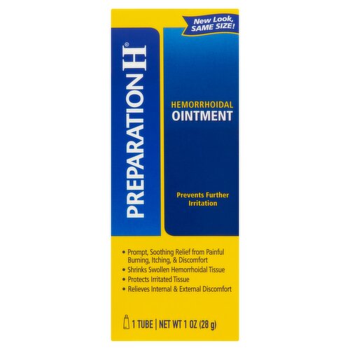 Preparation H Hemorrhoidal Ointment, 1 oz