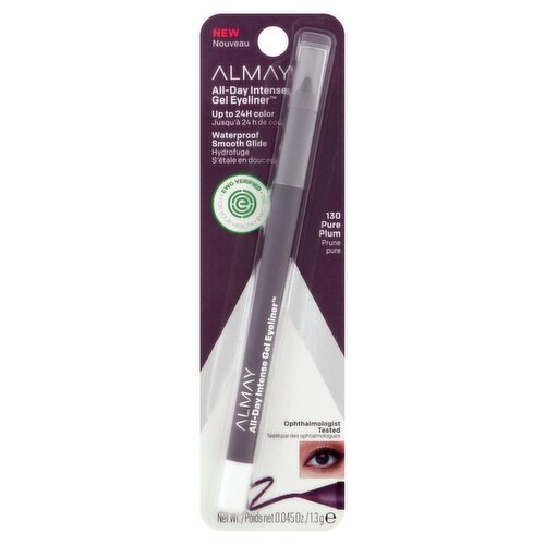 Almay 130 Pure Plum All-Day Intense Gel Eyeliner, 0.045 oz