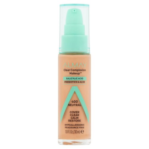 Almay 400 Neutral Clear Complexion Makeup, 1.0 fl oz