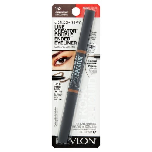 Revlon ColorStay Line Creator 152 Leathercraft Double Ended Eyeliner