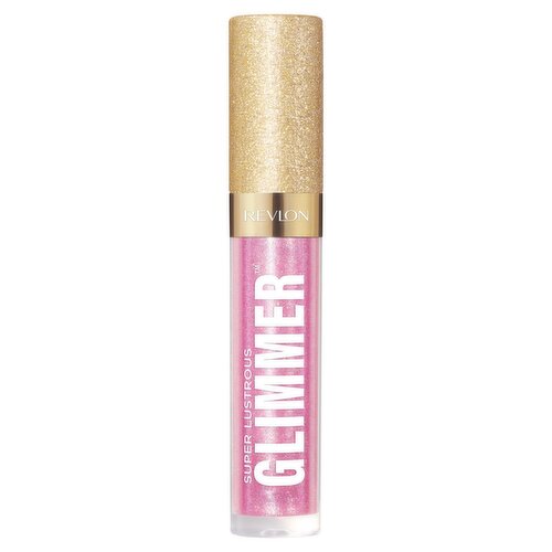 Revlon 002 Pink Prisma Super Lustrous Glimmer Gloss, 0.13 fl oz