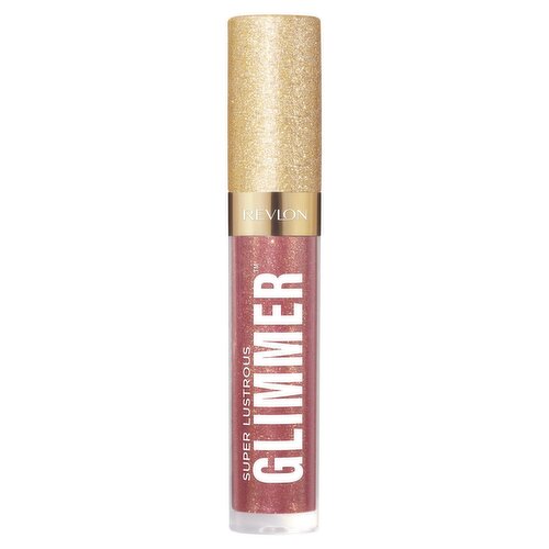 Revlon 005 Glazed Almond Super Lustrous Glimmer Gloss, 0.13 fl oz