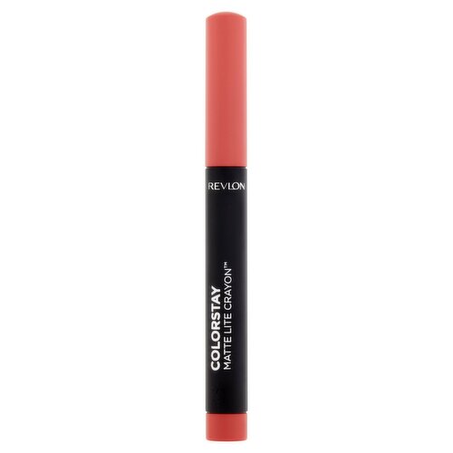 Revlon ColorStay 008 She's Fly Matte Lite Crayon Lipstick, 0.049 oz