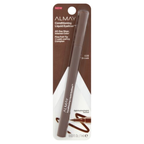 Almay 020 Brown Conditioning Liquid Eyeliner, 0.03 fl oz