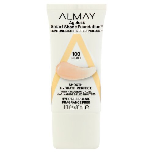 Almay Ageless 100 Light Smart Shade Foundation, 1 fl oz