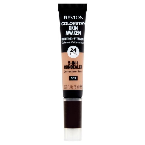 Revlon ColorStay Skin Awaken 055 Latte 5-in-1 Concealer, 0.27 fl oz