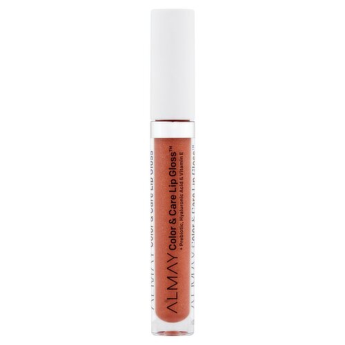 Almay Color & Care 300 Glitters Gold Lip Gloss, 0.1 fl oz