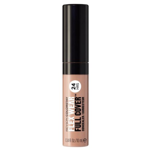 Revlon ColorStay 055 Latte Flex Wear Full Cover Concealer, 0.34 fl oz