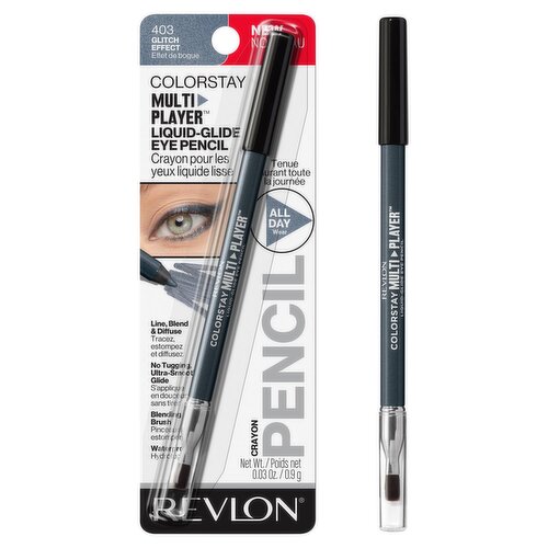 Revlon ColorStay Multiplayer 403 Glitch Effect Liquid-Glide Eye Pencil, 0.03 oz