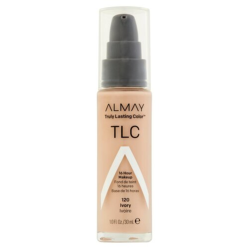 Almay Truly Lasting Color 120 Ivory 16 Hour Makeup, 1.0 fl oz