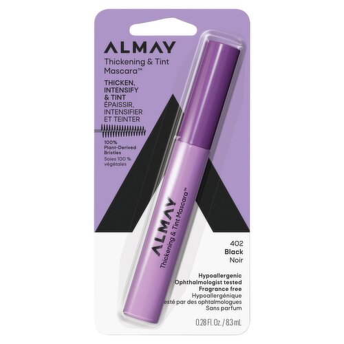 Almay 402 Black Thickening & Tint Mascara, 0.28 fl oz