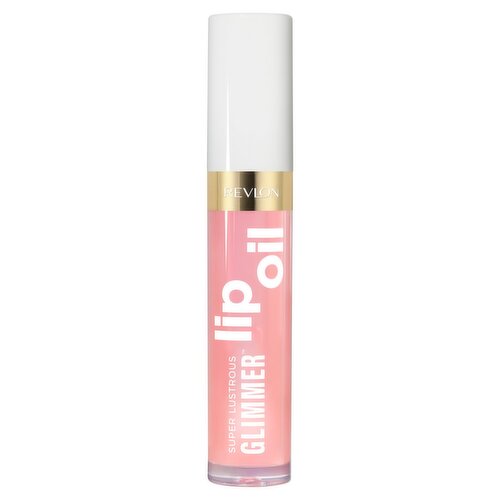 Revlon 001 Candy Hearts Super Lustrous Glimmer Lip Oil, 0.13 fl oz