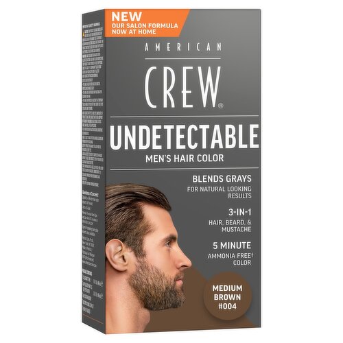 American Crew Undetectable Medium Brown Men's Hair Color