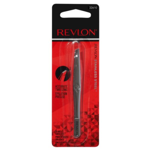 Revlon Stainless Steel Slant Tweezer