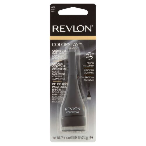 Revlon ColorStay 001 Black Crème Gel Eye Liner, 0.08 oz