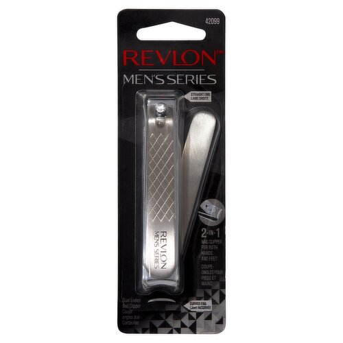 Revlon Men's Series Dual Ended Nail Clipper