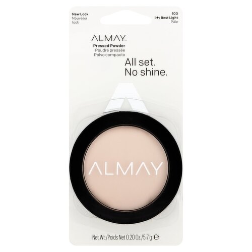 Almay 100 My Best Light Pressed Powder, 0.20 oz