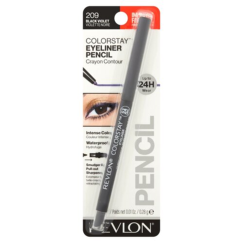 Revlon ColorStay 209 Black Violet Eyeliner Pencil, 0.01 oz