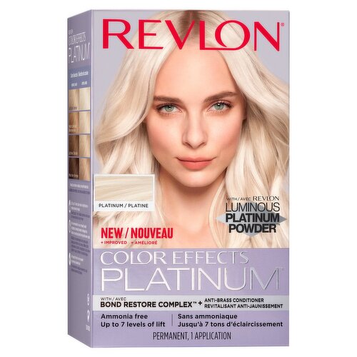 Revlon Color Effects Platinum Permanent Haircolor, 1 application