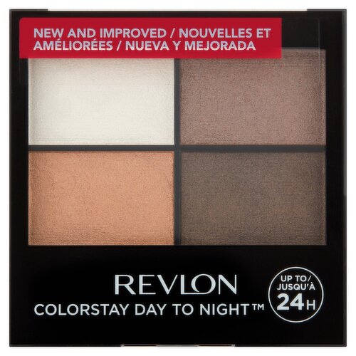 Revlon ColorStay Day to Night 555 Moonlit Eyeshadow Quad, 0.16 oz