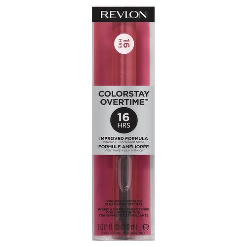 Revlon ColorStay Overtime Lipcolor and Topcoat