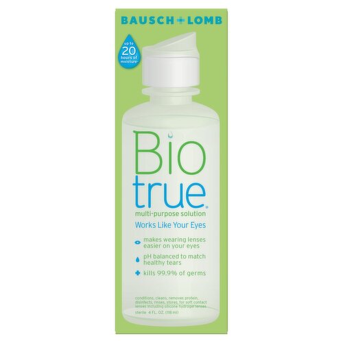 Bausch + Lomb Biotrue Multi-Purpose Solution, 4 fl oz