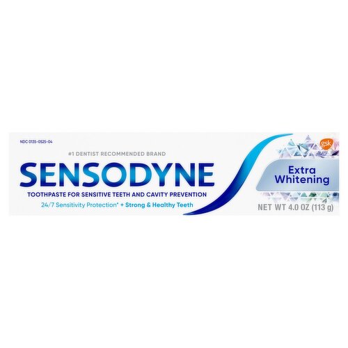 Sensodyne Extra Whitening Toothpaste, 4.0 oz